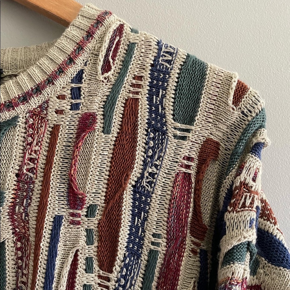Sold!! coogi-style vintage sweater